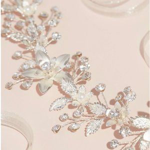 Crystal Floral Wired Sash